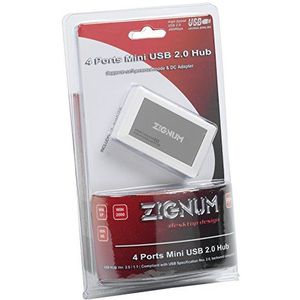 Zignum USB Hub HUB USB 3P 3 x USB 1 x USB