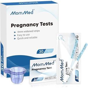MOMMED Zwangerschapstest (HCG30), zwangerschapstest strip met 30 urinecules voor vroege detectie, snelle en nauwkeurige resultaten, vroege zwangerschapstest voor vrouwen