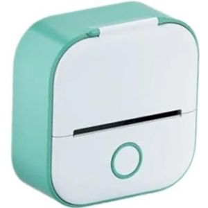T02 Draagbare Mini-thermische Printer Draadloos BT 203dpi Fotolabel Memolijst Afdrukken Met USB-kabel Draagbaar Helder Afdrukken(GN-3 Rolls Stickers)