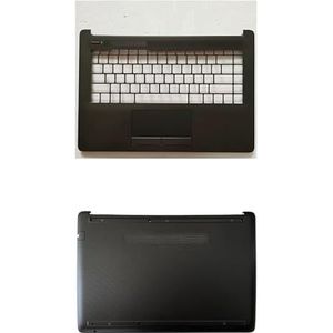 Bovenste behuizing Onderste basis Palmrest afdekking Behuizing Voor HP 240 G7 245 246 14-CM 14-CK 14-CY 14-CS 14-DG 14S-DF(Red)
