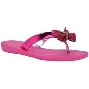 GUESS Tata, teenslippers voor dames, middenroze 660, 35 EU