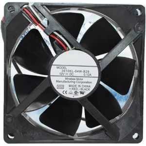 LMNCBVYA 3610KL-04W-B29 90mm Silent Cooling Fan 12V 0.12A 3-Wire for Projectors and Electronics
