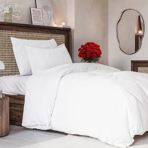 3-delig renforcé beddengoed 240 x 220 cm met 2 kussenslopen 80 x 80 cm
