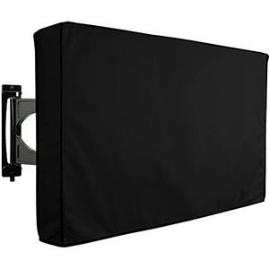 WANGZEYU Outdoor Tv Cover Outdoor Waterdichte TV Cover Voor 22 65 Inch TV Stofdicht Microvezel Doek Om Het Scherm Weerbestendige TV Cover Outdoor Tv Behuizing (152-150 cm)