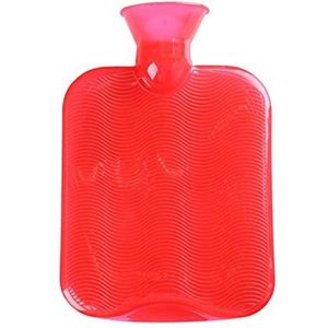DieffematicRSD Warmwaterkruik Draagbare Warmwaterkruik Kleur Dik Water Heet Accessoire Water Willekeurige Zakken Warme Fles Rubber Kleur Huis (Color : Red)