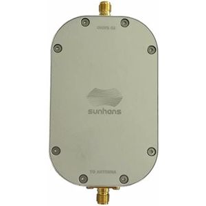 Sunhans eSunRC RC draadloze signaalversterker, 2,4 GHz en 5,8 GHz dual-band 2000 mW 33 dBm UAV WiFi-signaalversterker Versterker Repeater Extender Ultralight 77 g, voor drones, UAV, RC