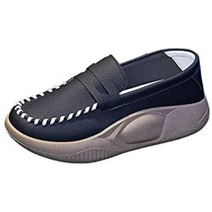 Casual Vrouwen Schoenen Comfortabele Slip Op Zacht voor Indoor Outdoor Wandelen Beige 35 Maat 35, Zwart Maat 35, Medium