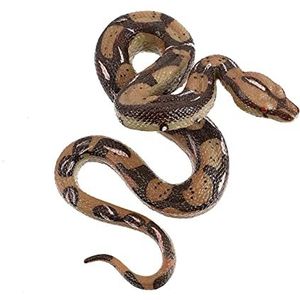 SOIMISS Rubberen Slangen Halloween-versieringen Simulatie Snake Animal Speelgoed Levensechte Halloween Prank Enge Slang Nep Dier Voor Collection Wetenschap Educatief Prop Model Speelgoed