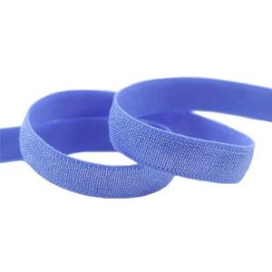 2 5 10 Yard 3/8"" 10mm Effen Glanzende Niet-Omvouwbare Elastische Spandex Satijnen Band Tape Hoofdband BH-band Jurk Naaiwerk Trim-Wisteria-10 Yards
