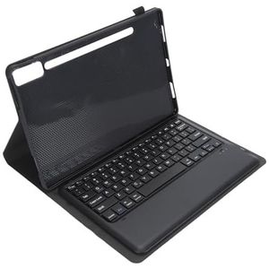 Toetsenbordhoes, nauwkeurige uitsparingen tablet toetsenbordhoes TB371FC verstelbare hoek voor Tab P12 12,7 inch (zwart)