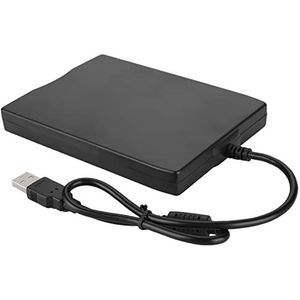 USB Externe Floppy Disk Drive - Draagbare 1,44 MB FDD - Zwart