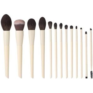 Multifunctionele Make-upborstel Make-up Kwastenset 13 Stuks For Foundation Blending Blush Oogschaduw Kwast Oogmake-up Kwasten voor Dames