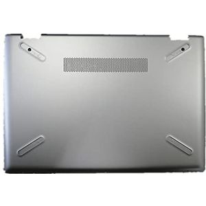 Laptop Bodem Case Cover D Shell Voor For HP Pavilion 14-c000 Chromebook Color Zilvery