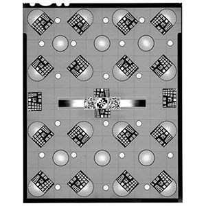 4x5"" Vlads Test Target en Focusing Aid voor DSLR/spiegelless Film Scanning. Digitaliseer uw onschatbare kleur & B/W negatieven & dia's w/de hoogste scherpte en trouw.