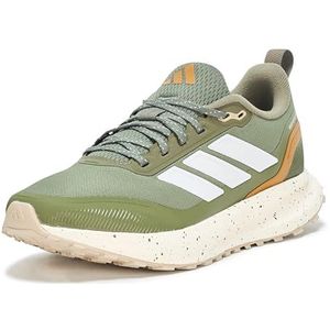 adidas Run Falcon 5 Trail Damessneakers, Olive Strata Wit Brons Strata, 38 EU