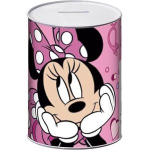 Spaarpot - Disney Minnie - maat S - 7,5 x 7,5 x 10 cm