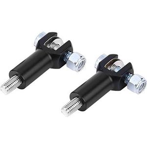 Sozius Voetsteunen voor bèta-motorfiets, zwart, 1 paar passagiers, voetsteunen voor 2000-2006