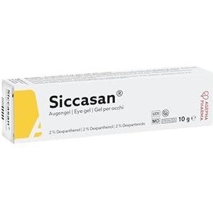 Siccasan Intensieve gel voor droge ogen met carbomeer en dexpanthenol | Ooggel voor droge ogen| Kalmeert geïrriteerde en pijnlijke ogen | Ooggel voor droge ogen voor ’s nachts.