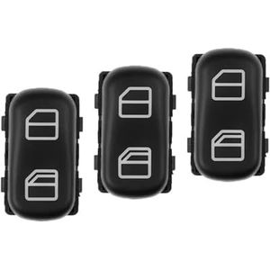 Electric Power Window Switch Button 10942503 5-pins Elektrische Enkelvoudige Raamschakelaar Voor Benz 1995-2006(3 piece)