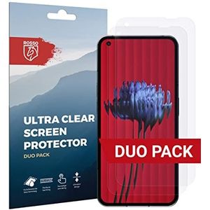 Rosso Screen Protector Ultra Clear Duo Pack Geschikt voor Nothing Phone (1) | TPU Folie | Case Friendly | 2 Stuks