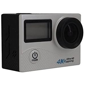 Actiecamera, 4k HD WiFi Dual Screen Sports Camera Waterdicht DV Mini-camera duiken en fietsen digitale videocamera(Blue)