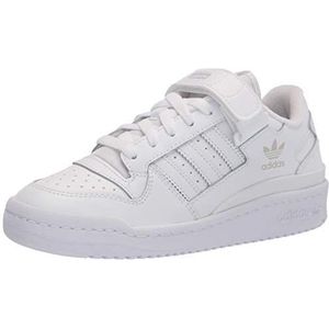 adidas Originals Forum Low Sneaker, White/White/White, 12.5 US Unisex Little Kid
