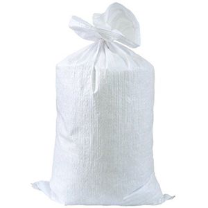 Polypropyleen zakken, 50 x 60 x 105 cm, doorgestikt, 50 kg