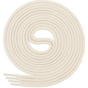 Di Ficchiano Veters rond, ronde veters voor zakelijke en leren schoenen, scheurbestendige allround veters, diameter 3 mm, kleur crèamy, lengte 60 cm