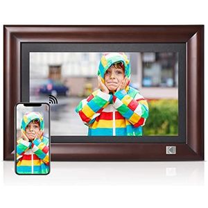 KODAK 14,1 inch Smart WiFi digitale fotolijst 1920x1080 touchscreen, automatisch draaien, ingebouwd 32 GB geheugen, foto's en video's delen voor overal en altijd, voor vrienden en familie