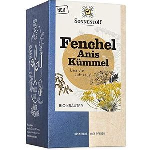 Sonnetor Fenchel, anijs, komijn - thee - 18 zakjes 30,6 g