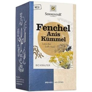 Sonnetor Fenchel, anijs, komijn - thee - 18 zakjes 30,6 g