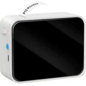 Thermisch Printer Draadloze Labelprinter P15 Draagbare Bluetooth Thermische Labelmaker Handheld Mini-machine Met Zelfklevende Labeltape Thuiskantoorgebruik Duidelijk Snel