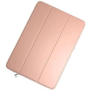 Tri-opvouwbare Stand Tablet Case Geschikt for Samsung Galaxy Tab A8 10.5 2021 SM-X200 X205 A7 T500 10.4 2020 T220 Cover(Pink,Tab A7 10.4inch)