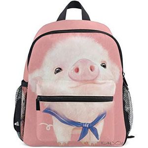 Grappige varken kinderen rugzakken schooltassen voor jongens meisjes