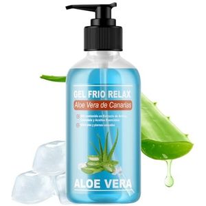BIO ALO VERA DE CANARIAS KOUDE GEL - Met extract van Arnica en Calendula. Verfrissende en kalmerende werking, verlicht vermoeide benen, stimuleert de bloedsomloop. Natuurlijke hydratatie
