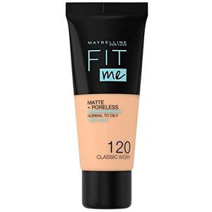 Maybelline New York FIT ME make-up voor mat en poriënloos