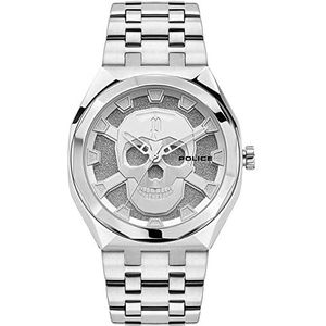 Police Klassiek horloge PEWJG2110702, zilver, Eén maat, armband