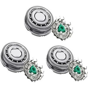 3 reservekoppen voor Philips scheerapparaten SH90/62, 9000-serie, 8000-serie, S8950, S9000, S9311, S9321, S9511, S9531, S9721.