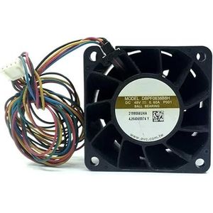 LMNCBVYA DBPF0638B8H 48V 0.60A Server Cooling Fan - 60x60x38mm, 4-Wire, Cooling Solution for Servers and Electronics