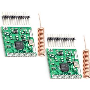 2pcs SI4432 Wireless Module 470MHz 433MHz 1000m Wireless Communication Module