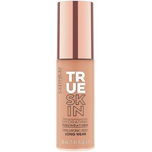 Catrice - True Skin Hydrating Foundation - Warme kaneel - Opbouwbare Dekking - Veganistisch
