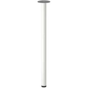 Ikea ADILS poten in wit; (70 cm); 4 stuks