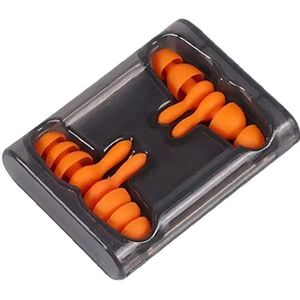 Oordopjes for slaap, herbruikbare ruisonderdrukkende oordopjes om te slapen, siliconen oordopjes Herbruikbare oordopjes for slaapruisonderdrukking Zachte slaapoordopjes for slapen, snurken, werk, reiz