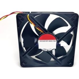 Voor SUNON EEC0251B1-000C-F99 DC 12V 5,4W 120x120x25mm 3-draads serverkoelventilator