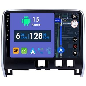 RoverOne Autoradio GPS voor Nissan Serena 5 V C27 2016-2021 Carplay Android Auto Stereo Hoofdeenheid Bluetooth WiFi Radio Speler Sat Navigatie