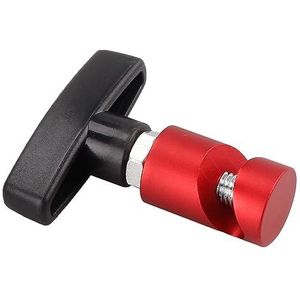 EM1041 Kofferbak Achterklep Hydraulische Luchtstang Anti-pinch Tool Modificatie Accessoires Laars Achterklep Gasveer Stutten (Maat : No holes Red)