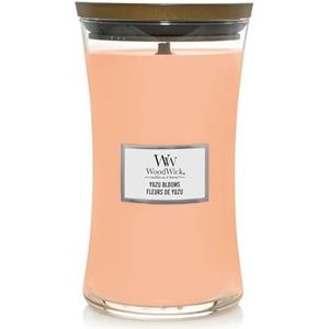 WoodWick Yuzu Bloesems Geurkaars, groot, 609,5 g