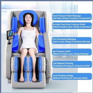 Massagestoel Met 3D-bodyscan En Verwarming, Geschikt Voor Fauteuils In De Woonkamer Thuis