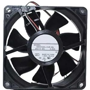LMNCBVYA High-Performance 8025 24V Server Chassis Cooling Fan - 80mm x 80mm x 25mm, 0.22A, 3-Wire Design for Optimal Airflow