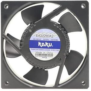 KA1225HA2 220VAC oil bearing cooling fan 12CM chassis exhaust fan